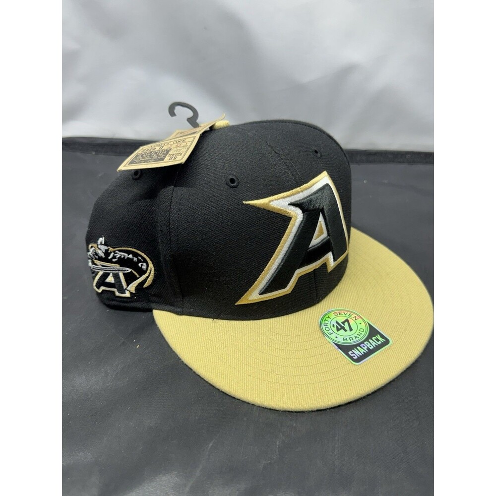 Army University Black Knights West Point ‘47 Brand SnapBack Hat Cap Black OS